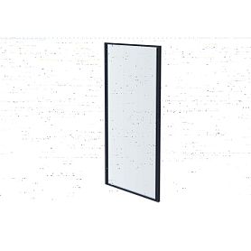 Дверь для душа Акватек Ария AQ ARI PI 10020GM 100x200, стекло прозрачное, профиль оружейная сталь - фото 1