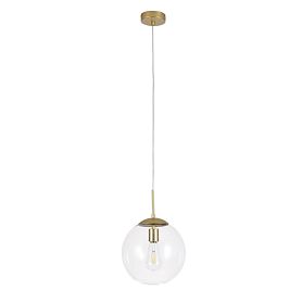 Подвесной светильник Arte Lamp Volare A1925SP-1GO, арматура золото, плафон стекло прозрачное - фото 1