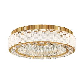 Потолочный светильник Maytoni Castello MOD336CL-L100G3K, арматура золото, профиль хрусталь прозрачный - фото 1
