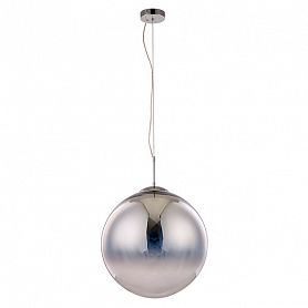 Подвесной светильник Arte Lamp Jupiter Chrome A7964SP-1CC, арматура хром, плафон стекло прозрачное / хром, 30х30 см - фото 1