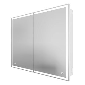 Шкаф-зеркало Grossman Меркадо 100, с подсветкой - фото 1