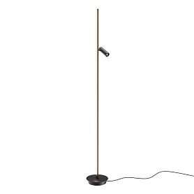 Торшер Maytoni Thin MOD395FL-L28B3K, арматура черная, профиль металл черный - фото 1