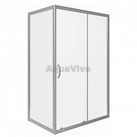 Душевой уголок Good Door Infinity WTW+SP-C-CH 140x80, стекло прозрачное, профиль хром - фото 1