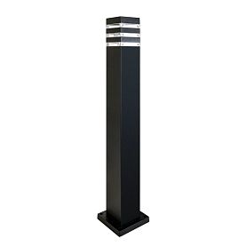 Ландшафтный светильник Arte Lamp Heather A4418PA-1BK, арматура черный, плафон пластик прозрачный - фото 1