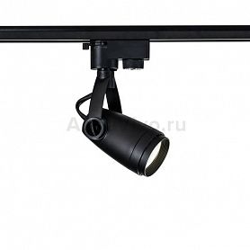 Трековый светильник Maytoni Track TR001-1-GU10-B, арматура цвет черный, плафон/абажур металл, цвет черный - фото 1