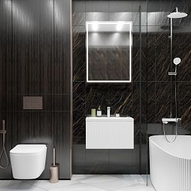Мебель для ванной Mixline Вектор 60, подвесная, цвет белый - фото 1