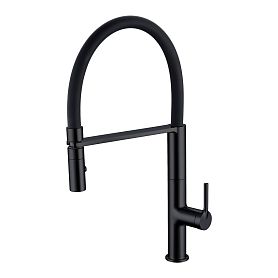 Смеситель Vincea VKF-114MB для кухни, с гибким изливом, цвет брашированный никель - фото 1