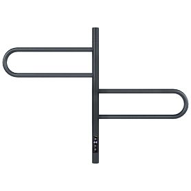 Полотенцесушитель Vincea VTD-1R1CGE 44x60 электрический, цвет графит - фото 1