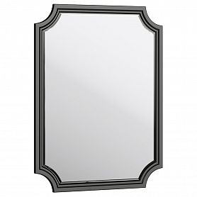 Зеркало Aqwella La Donna 72x95, цвет черный - фото 1