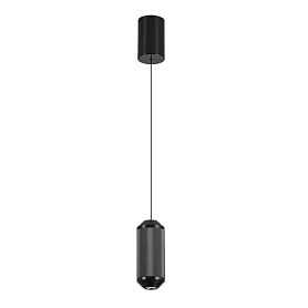 Точечный подвесной светильник Arte Lamp Omicron A1134SP-7BK, арматура черный, плафон пластик прозрачный - фото 1