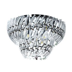 Потолочная люстра Arte Lamp Ella A1054PL-9CC, арматура хром, плафон стекло прозрачное - фото 1