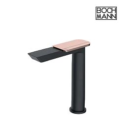Смеситель Boch Mann Como BG XL BM9632 для раковины, цвет черный / золото - фото 1