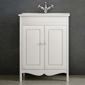 Тумба под раковину Corozo Блюз 65, цвет белый - фото 1