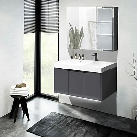Мебель для ванной Ceruttispa Maiella 80, цвет серый - фото 1