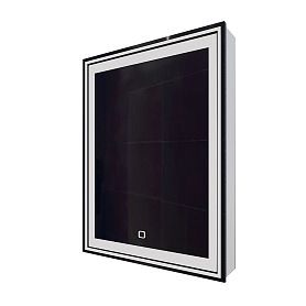 Шкаф-зеркало Mixline Мелис 60x80, правый, с подсветкой, цвет белый - фото 1