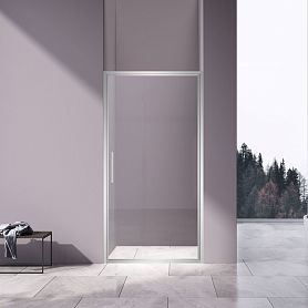 Душевая дверь Vincea Slim VDP-4SL 100x195, стекло прозрачное, профиль хром - фото 1
