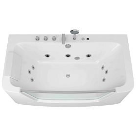 Ванна Grossman GR-15085-1 150x85, с гидромассажем, цвет белый - фото 1