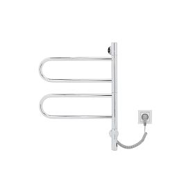 Полотенцесушитель Vincea VTD-1R1CE 44x60 электрический, цвет хром - фото 1