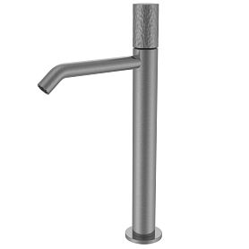 Смеситель Vincea Aura VBF-6AU2GM для раковины, цвет вороненая сталь - фото 1