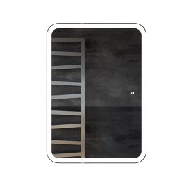 Зеркало Mixline Стив 50x70, с подсветкой, горизонтальный / вертикальный монтаж - фото 1