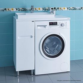 Тумба под раковину Санта Лондон 29, цвет белый - фото 1