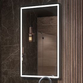 Зеркало Vigo Roberta Comfort 60x100, с подсветкой, функцией антизапотевания - фото 1