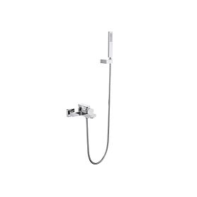 Смеситель Акватек Либра AQ1649CR для ванны с душем, цвет хром - фото 1