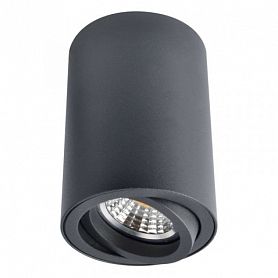 Точечный светильник Arte Lamp Sentry A1560PL-1BK, арматура цвет черный, плафон/абажур металл, цвет черный - фото 1