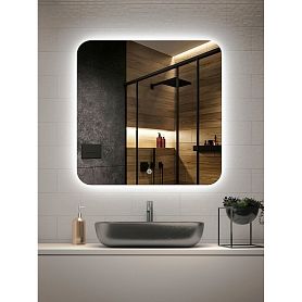 Зеркало Vincea VLM-3BE808 80х80, с подсветкой и диммером - фото 1