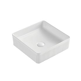 Раковина Grossman GR-3061 накладная, 40х40 см, цвет белый - фото 1
