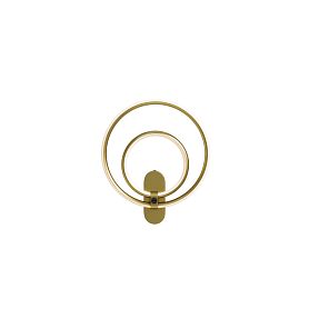 Бра Maytoni Link MOD357WL-L16BS3K, арматура латунь, плафон силикон белый - фото 1
