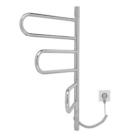 Полотенцесушитель Vincea VTD-1R2CE 44х80 электрический, цвет хром - фото 1