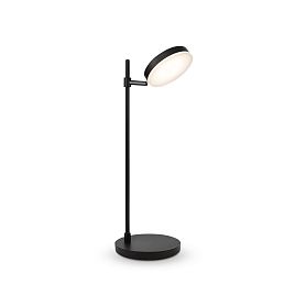 Настольный светильник Maytoni Fad MOD070TL-L8B3K, арматура черная, плафон алюминий черный - фото 1