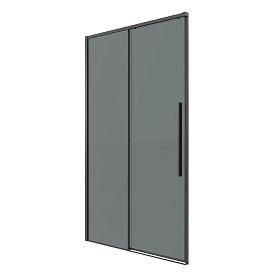 Душевая дверь Grossman Galaxy 100.K33.01.120.42.10 120х195, стекло тонированное, профиль графит сатин - фото 1