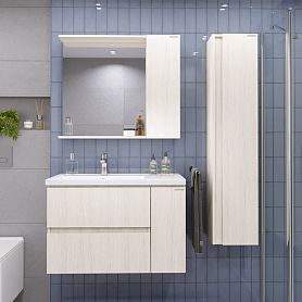 Мебель для ванной Grossman Юнит 80, с 2 ящиками, цвет кадена лайт - фото 1