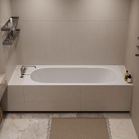 Ванна Vincea VBT-710-1700 170x75 акриловая, цвет белый - фото 1