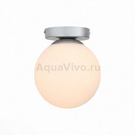Настенно-потолочный светильник ST Luce Acini SL717.501.01, арматура металл, цвет серебро, плафон стекло, цвет белый - фото 1