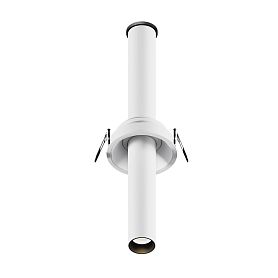 Встраиваемый светильник Maytoni Focus T C140RS-L300-7W3K-W, арматура белая    - фото 1