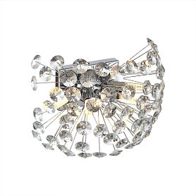 Бра Citilux Betsy EL322W04.1, арматура хром, плафоны хрусталь прозрачный - фото 1