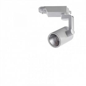 Трековый светильник Arte Lamp Traccia A2310PL-1WH, арматура цвет белый, плафон/абажур металл, цвет серый - фото 1