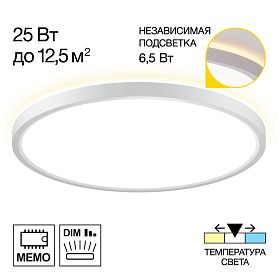 Накладной светильник Citilux Norma CL748320, арматура белая - фото 1