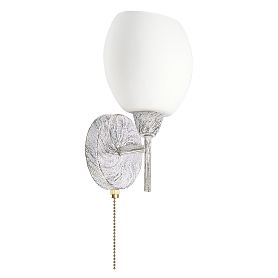 Бра Citilux Флорида CL148310, арматура белая, плафоны стекло белое - фото 1