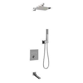 Душевой комплект RGW Shower Panels SP-371, встраиваемый, цвет хром - фото 1