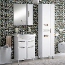 Мебель для ванной Corozo Монро 65, цвет белый - фото 1