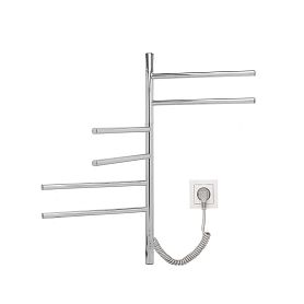 Полотенцесушитель Vincea VTD-1S2CE 43х80, электрический цвет хром - фото 1