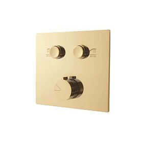 Смеситель Vincea VSCV-421BG4 для ванны, встраиваемый, цвет брашированное золото - фото 1