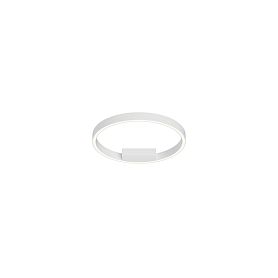 Потолочный светильник Maytoni Rim MOD058CL-L25WK, арматура белая, профиль силикон белый - фото 1