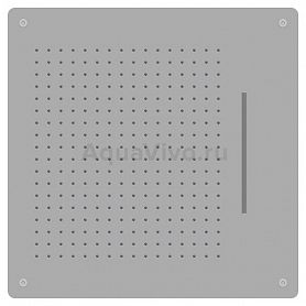 Верхний душ RGW Shower Panels SP-74, 50х50 см, с водопадом, цвет хром - фото 1