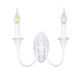 Бра Arte Lamp Collinetta A4094AP-2WH, арматура белая    - фото 1