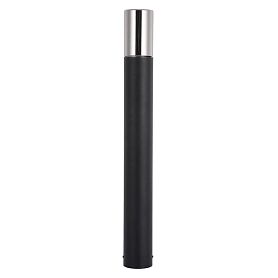 Ландшафтный светильник Arte Lamp Wazn A6218PA-1BK, арматура черная, плафон стекло дымчатое - фото 1